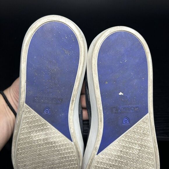 Rothy’s the Original Slip On Sneaker in Black Grey Camo Print Size 8.5 - Picture 9 of 10